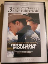 Brokeback Mountain (DVD, 2005, Full Frame) Universal Pictures Heath Ledger - £3.98 GBP