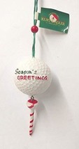 Kurt Adler Golf Ball Ornament (B) - £11.87 GBP