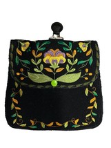 Norwegian bunad purse Handmade folk purse Embroidered coin purse Size 7.... - £25.69 GBP