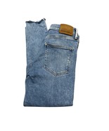 Denim Forum Nico High Rise Skinny Crop Jeans Size 27 Raw Hem - $37.62