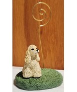 Conversation Concepts Blonde Cocker Spaniel Resin Memo/Photo Holder - $10.79