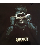 Call of duty Ghosts men L t-shirt black 100 % cotton short sleeve from 2013 - £9.53 GBP