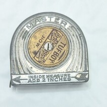 Vintage TUFBOY Brite Blade Retractable Tape Measure 310W Master Rule Mft... - $14.95