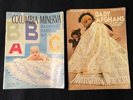 1963 Vintage Columbia Minerva, Beehive Baby Book Vol 723 - Bonus Baby Afghans - $4.99