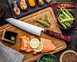 Chef Kitchen Knives Japanese Kiritsuke Blade Shape Home Cooking Tool Cut... - $70.59