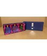 Set of 3 Miniature Perfume Bottles by Royal Irish Crystal Vintage New in... - $34.65
