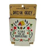 Natural Life Drink Cozies Drinkware Can Bottles Time For Adventure Insul... - €4,86 EUR