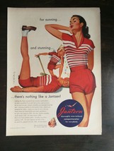 Vintage 1951 Jantzen Sportswear Full Page Original Ad 1221 - $6.64