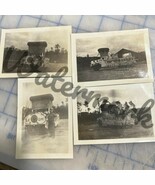 Vtg Photos Post WWII Japan POW Camp Kashii 120th QM Bakery Parade Float?... - $60.64 CAD