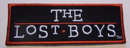 The Lost Boys~Movie Logo~Embroidered Patch-~4 1/2&quot; x 1 5/8&quot;~Iron or Sew on - $105.12 MXN