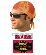 Hav A Hank Danna Yellow/Orange TIE-DYE DO RAG FITTED Tied BANDANA Skull ... - €8,60 EUR