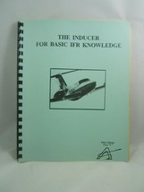 Vintage The Inducer For Basic IFR Knowledge Book Aviation Flight Pilot Training - £6.01 GBP
