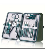 PROFESSIONAL 18 PIECE STAINLESS STEEL MANICURE SET  - $24.49