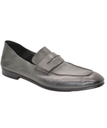 Ermenegildo Zegna Men&#39;s  Asola Extra Flex Loafers Gray Shoes Size US 11.5 - £348.97 GBP