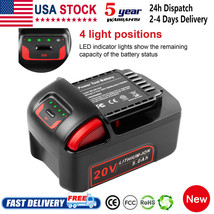 5.0Ah Bl2012H Li-Ion Battery 20V For All Ingersoll Iqv20 Series Power Tools - $66.49