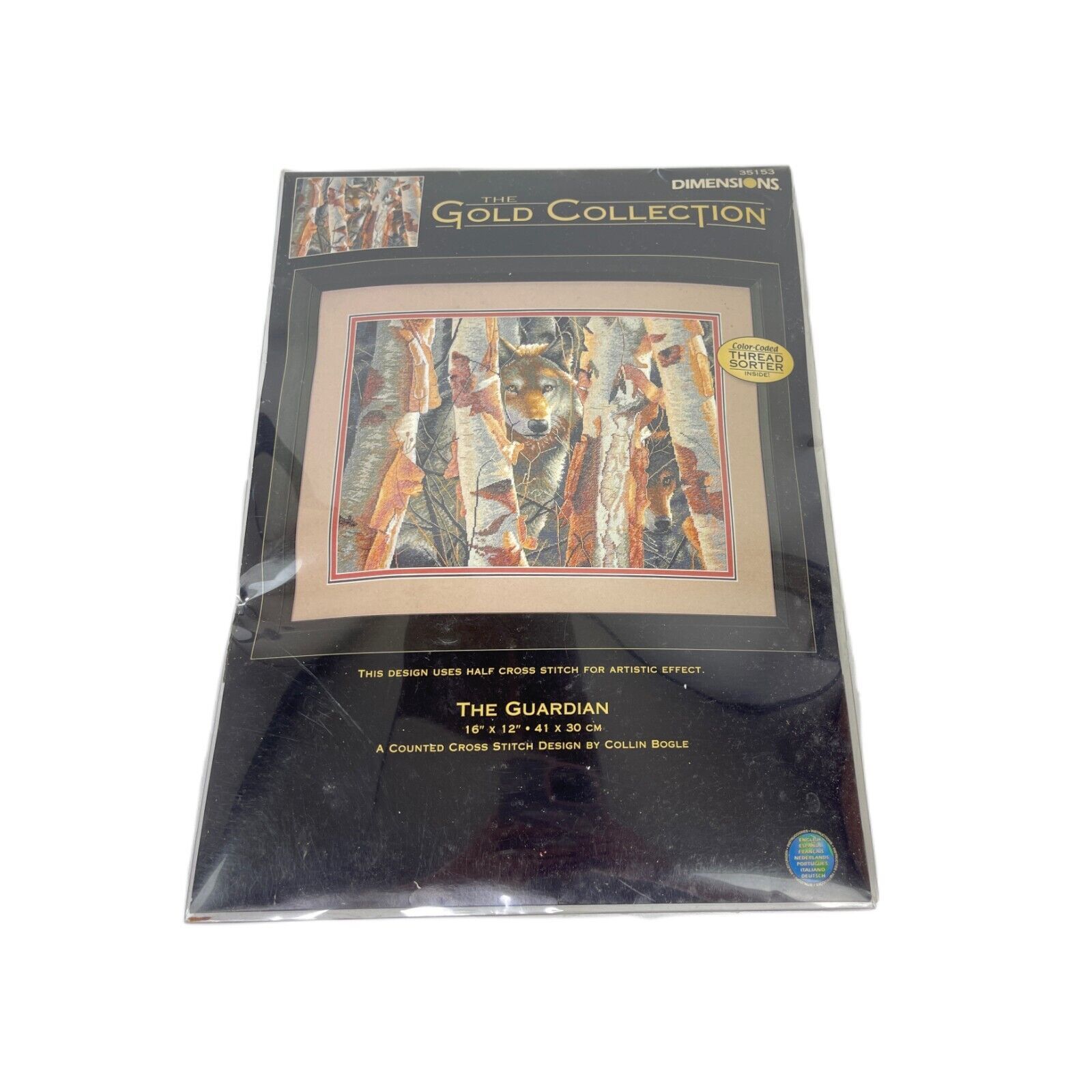 Dimensions Gold Collection Guardian of the Sea Counted Cross Kit 35090 NEW - $101.96