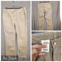 Carhartt Womens Canvas Pants WB002 Mus 8X34 - $29.60