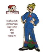 Hard Rock Cafe 2001 Las Vegas Magic Fashion Show 4580 Trading Pin - $12.95