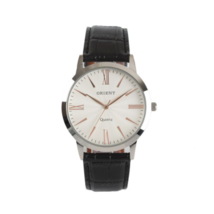 ORIENT Men&#39;s Leather Band Watch OT5707ME - £68.47 GBP