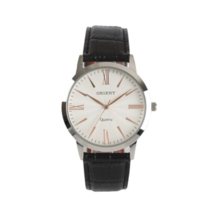 ORIENT Men&#39;s Leather Band Watch OT5707ME - £68.63 GBP