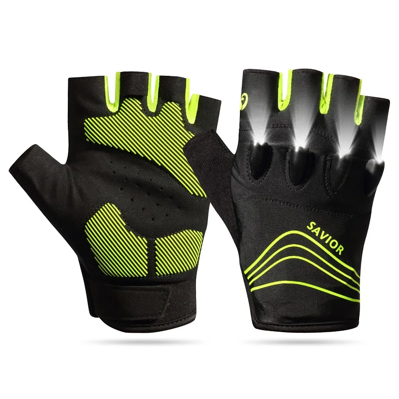Savior Heat Bike Cycling Gloves Half Finger Shockproof  MTB Mountain Bicycle  Gl - £105.71 GBP