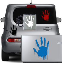 Bloody Handprint Vinyl Decal Sticker Monster Halloween Car Home Office Laptop - $3.95+