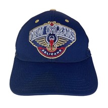 New Orleans Pelicans Hat NBA Cap Fitted Size L/XL Basketball Adidas Sport Blue - £9.46 GBP