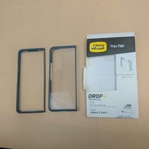 Otterbox Thin Flex for Samsung Galaxy Z Fold 4 Pacific Reef Blue Clear Case NOS - £17.60 GBP