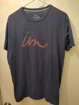 IM Imperial Motion Clothing Brand Mens blue short sleeve t shirt L - £8.45 GBP