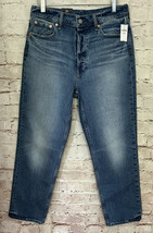 GAP Jeans Size 30/10R Button Fly Cheeky Straight High Rise (31x26) NEW - £35.45 GBP