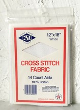 Cross Stitch Originals Aida 14 Count Cross Stitch Fabric 100% Cotton - 1... - £3.68 GBP
