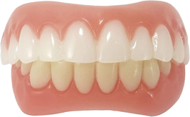 Upper and Lower Veneer, Dentures for Women and Men, Fake Teeth, Natural Shade! F - £11.72 GBP