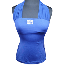 Indianapolis Colts NFL Blue Tank Top Size Large with Built in Bra  - £19.42 GBP