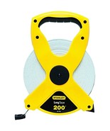 STANLEY Long Tape Measure, Open Reel, Fiberglass, 200-Foot (34-793) - $52.56 CAD