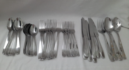 Lot of 38 Pieces Towle Living Collection ~ Memoir ~ Stainless 18/0 - $133.60