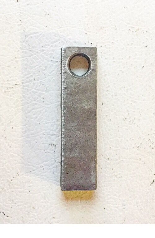 AR500 Steel Target Piano Key Rectangle Gong  1&quot; X 4&quot; X 3/8&quot; - $5.90