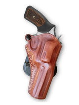Fits Ruger SP101 Revolver 357 Federal Mag 4.20”BBL Leather Paddle Holster #1428# - £52.74 GBP