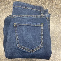 Time And Tru Jeans Women Size 4 Blue Dark Wash Mid Bootcut Comfort Denim... - £5.45 GBP