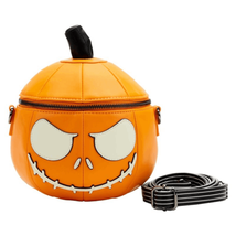 Disney Loungefly The Nightmare Before Christmas Jack Glow Pumpkin Crossb... - $1,863.81 MXN
