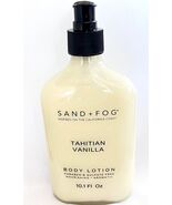 Sand + Fog Tahitian Vanilla Body Lotion 10.1 Oz New Pump Bottle - €29,99 EUR