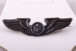 Vintage sterling silver WWII US Army Airforce Aircrew Wings Pin World War 2 - £45.17 GBP