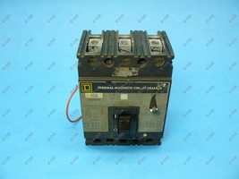 Square D FAL36050G Circuit Breaker 3 Pole 50 Amps 600VAC/250VDC Used - £78.46 GBP