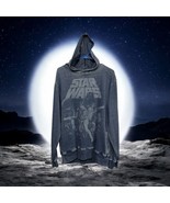 Star Wars Graphic Hoodie Sweatshirt Size M Unisex Oversized 2 Pockets Pu... - $623.16 MXN