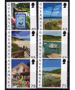 ZAYIX Guernsey 1208-1213 MNH Scenic Views Herm Island 090823S71M - $10.35