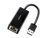 UGREEN Ethernet Adapter USB to 10 100 Mbps Network Adapter RJ45 Wired LA... - £20.88 GBP