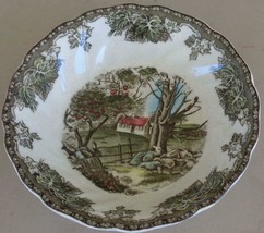 Vintage 5&quot;Fruit Bowl - Vgc - Johnson Bros. The Friendly Village - The Stone Wall - £10.84 GBP