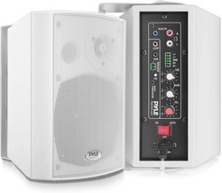 Wall Mount Home Speaker System - Active Passive Mountable Bookshelf Indoor - $185.97