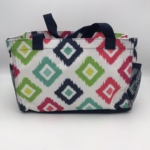 THIRTY ONE All in One Organizer Candy Corners Multi Color Bright Small Bag - £11.98 GBP