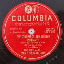 Roy Acuff - The Songbirds Are Singing In Heaven 1947 10&quot; 78 rpm Record 38042 - $17.83