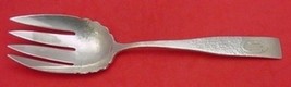 Elizabeth Tudor Hammered by Schofield Sterling Vegetable Serving Fork 9 1/4&quot; - £148.73 GBP